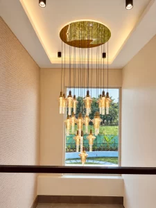 Demo Villa - Chandelier View
